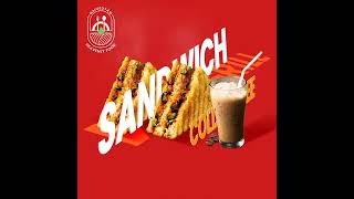 Two classics Veg Grill Sandwich with Cold Coffee combo Perfect for satisfying your cravings [upl. by Gurias]