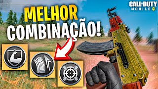 MELHOR COMBINAÇÃO DE MODS PARA FUZIL DE ASSALTO  COD MOBILE  BATTLE ROYALE [upl. by Floria]