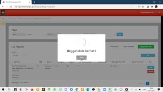 SIPD Penatausahaan  Tutorial Upload Data Pegawai [upl. by Suirred]