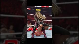 Natalya Sharpshooter Charlotte Flair wwefinisher shorts short wrestlemania natalya wwe [upl. by Los]