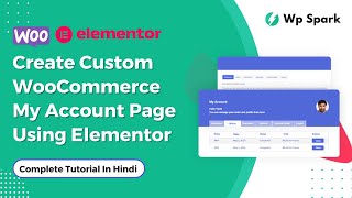 How to Customize WooCommerce My Account Page with Elementor [upl. by Hewitt303]