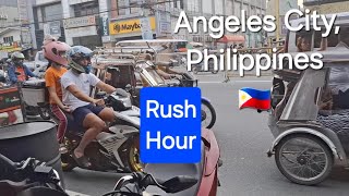 Rush Hour Angeles City Philippines [upl. by Hewe840]