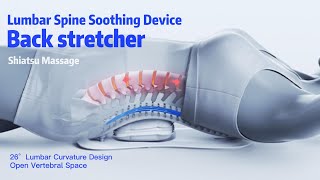 A Shiatsu Massage Back Stretcher for Sciatica Pain Relief amp Lower back stretches [upl. by Leuqar]