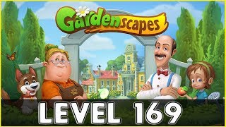 Gardenscapes Level 169  No Boosters [upl. by Jarret]