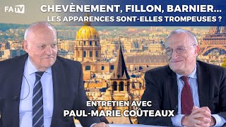 Chevènement Fillon Barnier Les apparences sontelles trompeuses  Avec PaulMarie Coûteaux [upl. by Barbabas299]