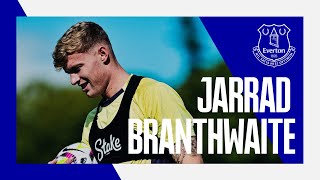 Jarrad Branthwaite on Everton England and Sean Dyche [upl. by Kos]