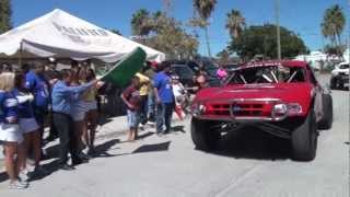 Los Barriles East Cape 300 Off Road 2012 22  Acción en la Baja TV El Pato Rojo Medios [upl. by Liddie877]