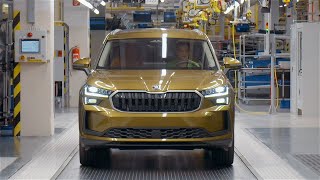 2024 Skoda KODIAQ  PRODUCTION of the secondgeneration GoldBronze Metallic color How its made [upl. by Pozzy]