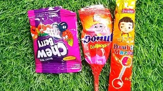 Lollipops Unpacking ASMR 🍭 Chupa Chups Big Babol Alpenliebe Lollipop Watermelon Lollipop [upl. by Attikram]