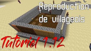 Minecraft 112  Tutoriel  Reproduction de villageois [upl. by Bernette]