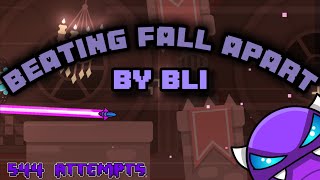 Beating fall apart by BLI Gd easy demon [upl. by Vinita160]