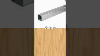 Galvanized Square Steel vs Eco Friendly Wood Veneer [upl. by Notneb996]