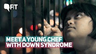 Down Syndrome Doesn’t Stop This Chef From Breaking Stereotypes  Quint Fit [upl. by Aziul]