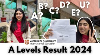 My CAIE A Levels Result June 2024 [upl. by Hansen96]