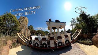 Caneva Aquapark Miss Betty 360° VR POV Onride [upl. by Landrum420]