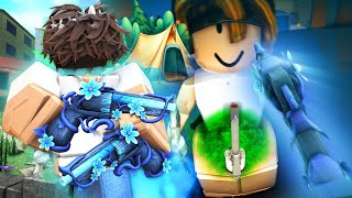 BEATING CAMPERS IN MM2 NEW EASTER SET [upl. by Naujahs100]