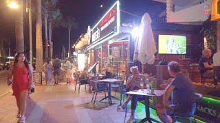 Puerto Marina  NIGHTLIFE in BENALMADENA  Restaurants Bars Clubs  Malaga Costa del Sol 2021 4k [upl. by Qidas]