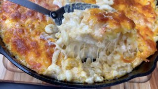 Extra Cheesy Baked Macaroni and Cheese Recipe Southern Mac and Cheese No Roux Mac N Cheese [upl. by Dimitry]