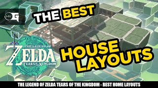 The ABSOLUTE BEST house LAYOUTS  Zelda Tears of the Kingdom [upl. by Diva]