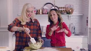 Cooking with Gwen Stefani amp Giada De Laurentiis at Williams Sonoma [upl. by Hannie]