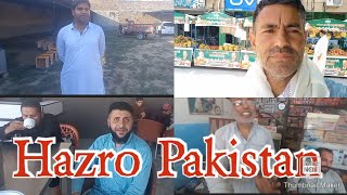 Hazro Fawara Chowk cheap market car parking New UK Hotels Nartopa Pakistan [upl. by Burris]