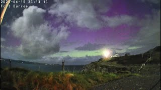 Fort Dunree Co Donegal 247 Live Webcam Northern Lights Noctilucent clouds Wild Atlantiic Way [upl. by Bob]