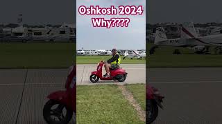 Why is this happening at Oshkosh 2024 osh24 flying aviation [upl. by Kenelm877]