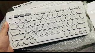 Connecting Logitech Bluetooth Keyboard to PCLaptop [upl. by Nylsaj326]