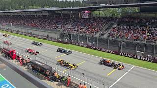 Race Start  2024 F1 Austrian GP [upl. by Jamal]