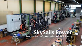 SkySails Power Production of pre series SKS PN 14 [upl. by Eiro168]