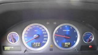 Volvo V70R  Exhaust sound  inside [upl. by Durkin]