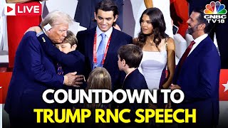 Trump Speaks at RNC LIVE Republican National Convention 2024  JD Vance  Trump Speech Live  N18G [upl. by Irat656]