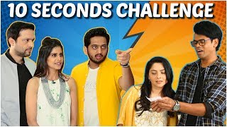 Dhurala  10 Seconds Challenge With Team Dhurala  Sai Tamhankar Ankush Chaudhary Siddharth Jadhav [upl. by Rockefeller]