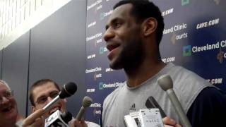 LeBron James I Really Really Love Chicago [upl. by Sisi107]