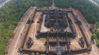 Angkor Wat Drone Video [upl. by Lleddaw]