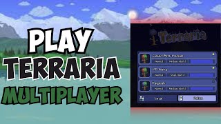 How To Play Terraria Mobile Multiplayer Tutorial [upl. by Thibault]