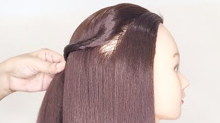 3 Trendy Open Hairstyles For Girls  Simple Hairstyle  Easy Hairstyles [upl. by Koh802]