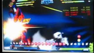 MvC3 dante combo 3 playerisedelica [upl. by Ateekal]