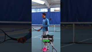 Forehand Elbow Position Explained tennis tennistips tennisdoctor [upl. by Wilterdink]