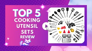 Top 5 Best Cooking Utensil Sets of 2024 [upl. by Pepe807]