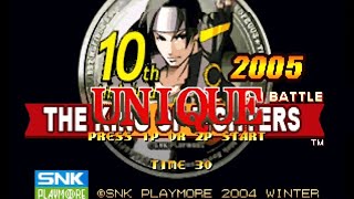 The king of fighters 2005 all team battles  unique 10 years anniversary edition [upl. by Alston]