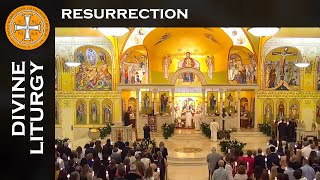 Greek Orthodox Easter Holy Pascha Resurrection Divine Liturgy Service at midnight April 16 2023 [upl. by Hsevahb]