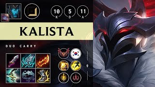 Kalista ADC vs Aphelios Dominating  KR Grandmaster Patch 1421 [upl. by Thora]