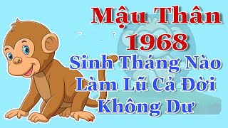 Tháng Sinh nào Mậu Thân 1968 Hậu Vận Giàu Có Sung Túc Tháng Sinh Lỗi Nghèo khổ Cuối Đời [upl. by Antony68]