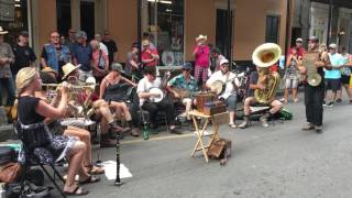 Tuba Skinny live Shake It and Break It on Royal St JF 2016 [upl. by Wachtel]