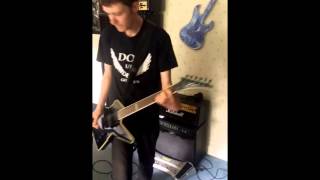 Airbourne  Blonde Bad amp Beautiful Guitar Cover [upl. by Killigrew]