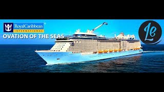 Royal Caribbeans Ovation of the Seas Live at Sea  LE Live  LUXURY ESCAPES [upl. by Gleeson]