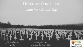 Livestream Friedensgottesdienst [upl. by Benilda226]