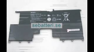 SONY SVP132A1CM batteri 75V 4700mAh 36Wh original laptop batterier [upl. by Hamer]