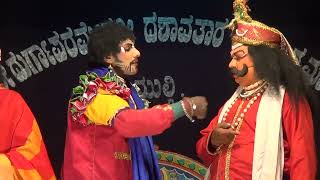 Yakshagana  Banatha bangar  25  Navoor Gangadhara shetty amp Kodapadavu Hasya [upl. by Atiz]